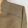 Kasper Fair Lakes Skirt Suit Size 14 Mustard Multi Collared Classic Timeless 2PC