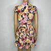 BuddyLove Mini Dress S Multi Ruffle Smocked Waist Floral Tiered Swing Prairie