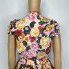 BuddyLove Mini Dress S Multi Ruffle Smocked Waist Floral Tiered Swing Prairie