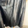 Spanx Silky Satin Like Slip Dress M Flare Midi Classic Black Sleeveless Carefree