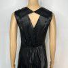 Spanx Silky Satin Like Slip Dress M Flare Midi Classic Black Sleeveless Carefree