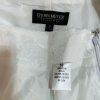 John Meyer Polyester Skirt Suit 10 White Floral Shiny Bell Sleeves Cocktail New