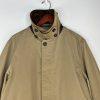 VTG Polo Ralph Lauren Jacket Trench Coat M Tan Chore Hunting Sportsman Barn