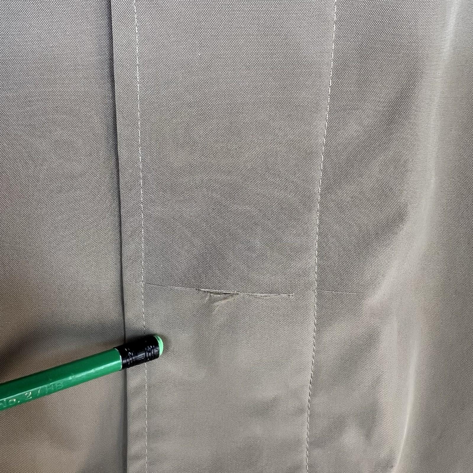 VTG Polo Ralph Lauren Jacket Trench Coat M Tan Chore Hunting Sportsman Barn