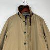 VTG Polo Ralph Lauren Jacket Trench Coat M Tan Chore Hunting Sportsman Barn