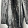 Jessica London Leather Jacket Size 22W 2 in 1 Removable Faux Collar Full Zip