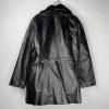 Jessica London Leather Jacket Size 22W 2 in 1 Removable Faux Collar Full Zip