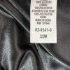 Jessica London Leather Jacket Size 22W 2 in 1 Removable Faux Collar Full Zip