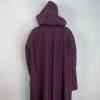 Woman Within Hooded Lined Rain Jacket 20W Lightweight Oversized Fleece Zip Up