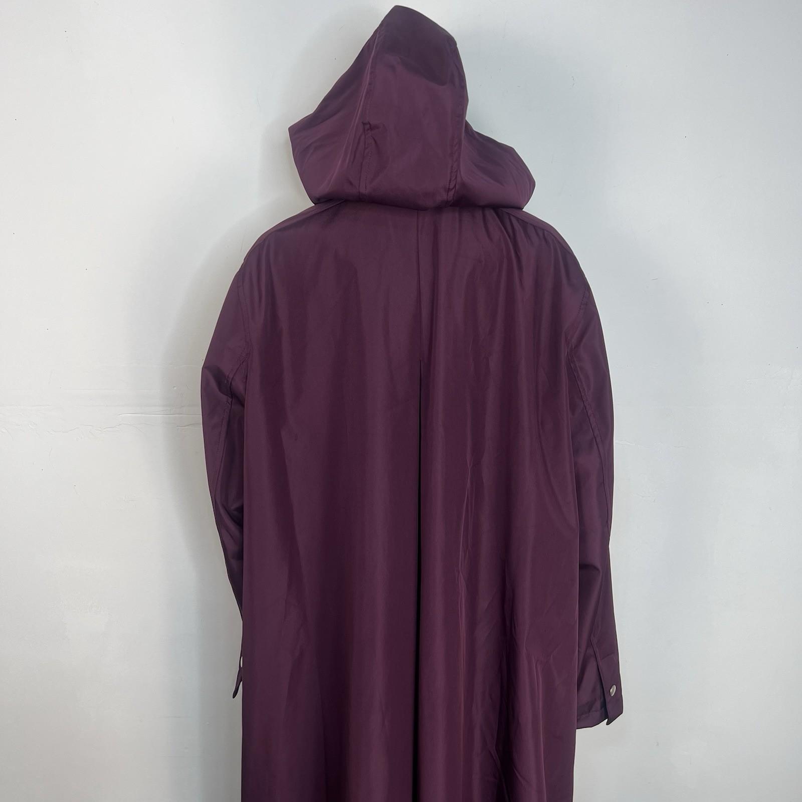 Woman Within Hooded Lined Rain Jacket 20W Lightweight Oversized Fleece Zip Up