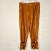 Eloquii 2PC Faux Leather Ankle Tie Pants 16 Twist Mock Neck Top 18 Ginger NWT