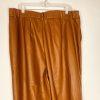 Eloquii 2PC Faux Leather Ankle Tie Pants 16 Twist Mock Neck Top 18 Ginger NWT
