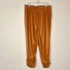 Eloquii 2PC Faux Leather Ankle Tie Pants 16 Twist Mock Neck Top 18 Ginger NWT