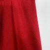 George Simonton Vintage Wool Faux hem Skirt Suit Size 14 Red Flared Timeless