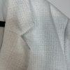 Anne Klein Women Polyester Metallic 2PC Pant Suit 22W White Stretch Timeless