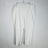 Anne Klein Women Polyester Metallic 2PC Pant Suit 22W White Stretch Timeless
