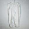 Anne Klein Women Polyester Metallic 2PC Pant Suit 22W White Stretch Timeless
