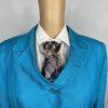 Elegant Handcrafted Necktie Necklace with a Detachable Brooch Effortlessly Chic