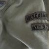 Abercrombie and Fitch Military Field Jacket Size S Green OD Vietnam Floral New