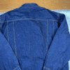 Sean John Men Cotton Denim Jeans Jacket Size 6XB Blue Button Up Collared Hip Hop