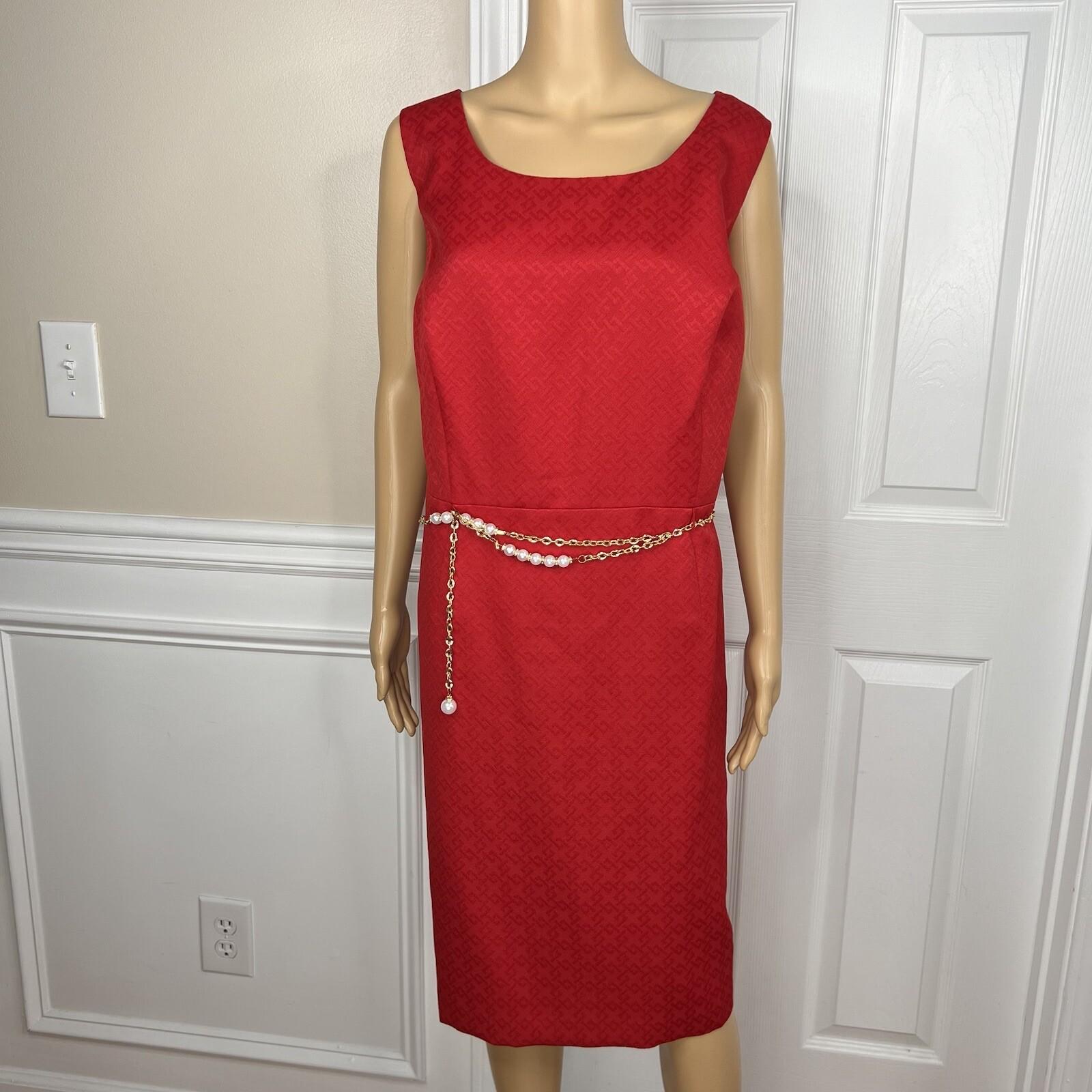 JOHN MEYER Women Polyester Dress Suit Size 20W Collarless Lined Belted 2PC New
