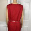 JOHN MEYER Women Polyester Dress Suit Size 20W Collarless Lined Belted 2PC New