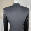 NAH NAH COLLECTION VTG 2PC Black Beaded Rayon Acetate Dress Suit Size 6