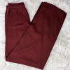 10-1239.jpg New CLIO 2PC Burgundy Knit Mismatch Full Length Pant ( Size M) Suit ( Size S)