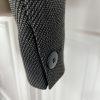 MAXMARA Women Black White Wool Polyamide Stretch Lined Career Blazer Size 4