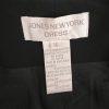 Jones New York Midi Dress Size 16 Black Spaghetti Strap Y2K Whimsigoth Ruffle