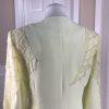 DONNA VINCI Women 2PC Lime Green Beaded Formal Long Dress and Jacket Size 12