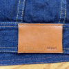 Sean John Men Cotton Denim Jeans Jacket Size 6XB Blue Button Up Collared Hip Hop