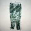 New INC International Concepts Tie Dye Cargo Joggers Satin Pant Size M Stylish