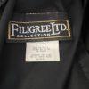 VTG Filigree LTD Sequin Laced Jersey Dress 18W Black Ruched Whimsigothic Fairy