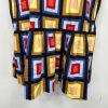 Kate Spade Flounce Hem Sheath Dress Size 16 Blocks of Color Sleeveless Stylish