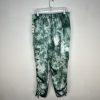 New INC International Concepts Tie Dye Cargo Joggers Satin Pant Size M Stylish