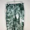 New INC International Concepts Tie Dye Cargo Joggers Satin Pant Size M Stylish