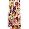 Cato Women Maxi Polyester Skirt Size M Multicolored Flowy Feminine Timeless