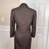 10-1427.jpg KASPER Women 2PC Brown Polyester Spandex Lined Dress Suit Size 4