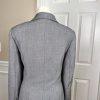 10-1435.jpg Collections For Le Suit Polyester Pant Suit Size 8 Light Gray Notch Collar 2PC