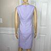 EVAN PICONE Women Polyester Stretch Dress 8 Suit 10 Lavender 3/4 Sleeves 2PC