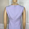 EVAN PICONE Women Polyester Stretch Dress 8 Suit 10 Lavender 3/4 Sleeves 2PC