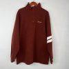 Sean John Vtg Track Pant Suit Set XL Maroon Fleece Half Zip Athleisure Y2K 2PC