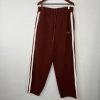 Sean John Vtg Track Pant Suit Set XL Maroon Fleece Half Zip Athleisure Y2K 2PC