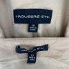 TROUSERS ETC 2PC Tortilla Floral Cotton Polyester Stretch Skirt Suit Size 10