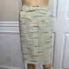 Le Suit Women Polyester Skirt Suit Size 16P Beige Multi 2 Piece Collarless