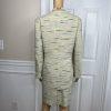 Le Suit Women Polyester Skirt Suit Size 16P Beige Multi 2 Piece Collarless