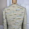 Le Suit Women Polyester Skirt Suit Size 16P Beige Multi 2 Piece Collarless