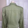 Alberto Makali Polyester Rayon Vintage Blazer Size 12 Green Tailored Collar 1PC