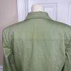Alberto Makali Polyester Rayon Vintage Blazer Size 12 Green Tailored Collar 1PC